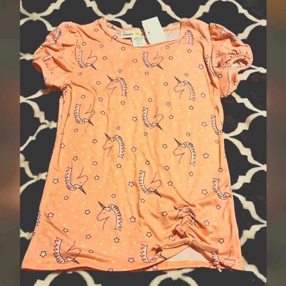 NWT Dream Girl girls top